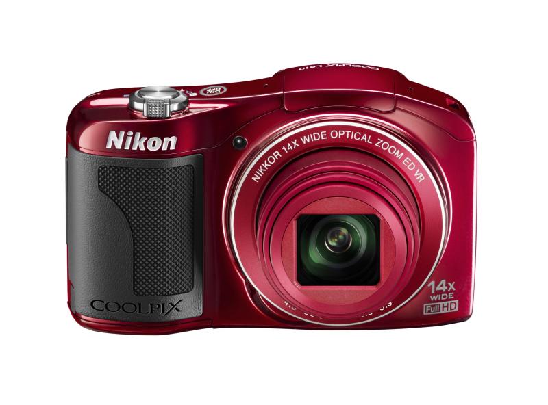 【中古】Nikon デジタルカメラ COOLPIX L610 光学14倍 単3形電池対応 レッド L610RD