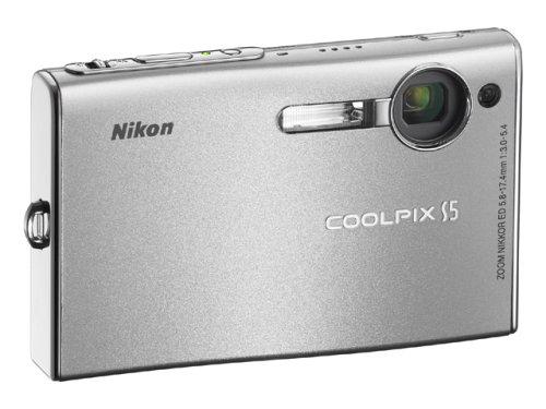 【中古】Nikon デジタル写真機 COOLPIX S5 しろがね色 しろがね色 COOLPIXS5S 写真機 中古 一般受け おすすめ 高画質