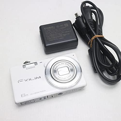 【中古】CASIO ディジカメ eX-ZS25 白いこと