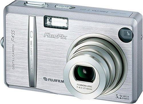 【中古】デジタル写真機 FinePix(ファインピックス) F455 FX-F455S 写真機 一眼二眼レフ 銀鏡受け答え 水晶体 中古 一般受け おすすめ 高画質