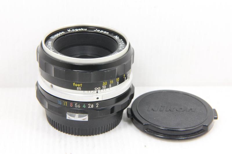 中古】Nikon MFレンズ NIKKOR-H Auto 50mm F2 非Ai カメラ 中古 人気