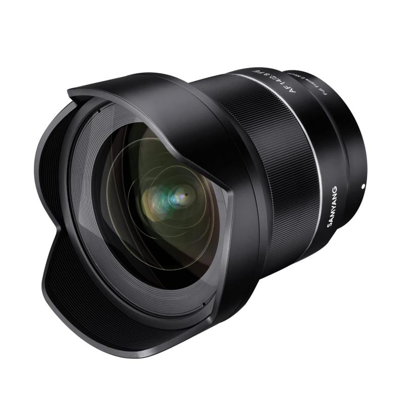 【中古】SAMYANG 単焦点広角レンズ AF 14mm F2.8 ソニー αE用 オートフォーカス対応 フルサイズ対応