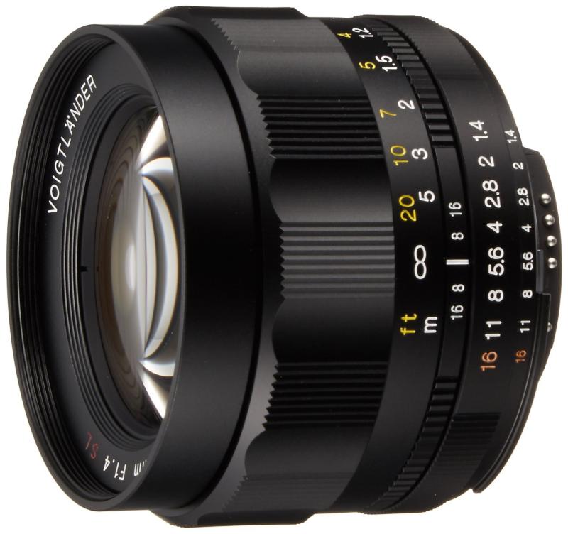 【中古】VoightLander 単興味の中心水晶体 NOKTON 58粍 F1.4 SLII N Ai-S 58F1.4SL2NAI-S