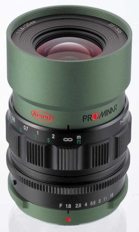 【中古】Kowa 単興味の中心水晶体 PROMINAR 25粍 F1.8 緑であること マイクロフォーサーズ専用 PROMINAR 25粍 F1.8 GR 写真機 中古 一般受け おすすめ 高画質
