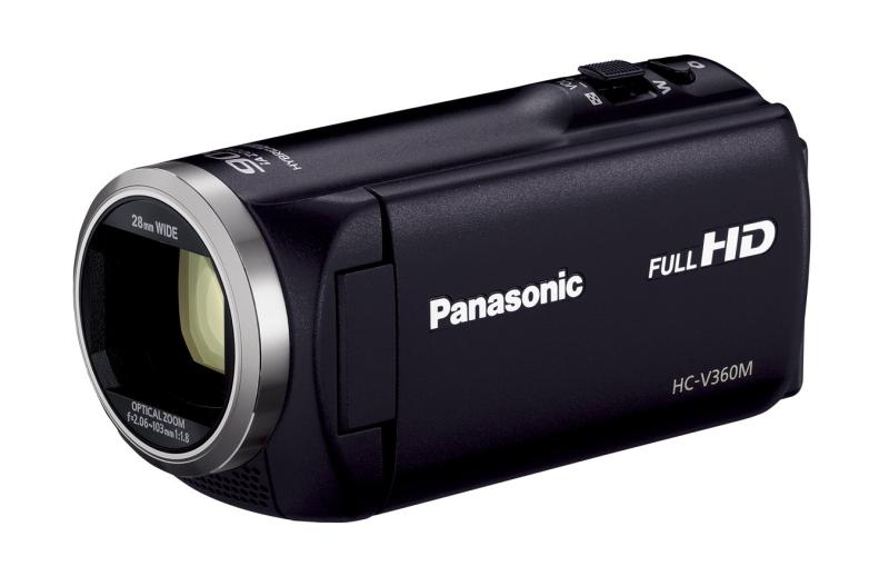 【中古】パナソニック HDビデオカメラ V360M 16GB ブラック 高倍率90倍ズーム ブラック HC-V360M-K カメラ 中古 人気 おすすめ 高画質