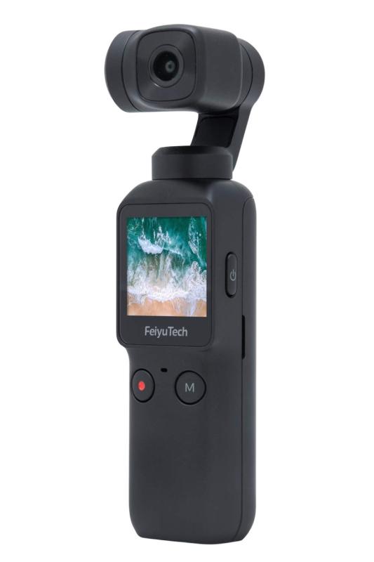 【中古】FeiyuTech Feiyu pocket カメラ付き小型ハンドヘルドジンバル 4K撮影 広角レンズ搭載 スマホ連動可能 カメラ 中古 人気 おすすめ 高画質