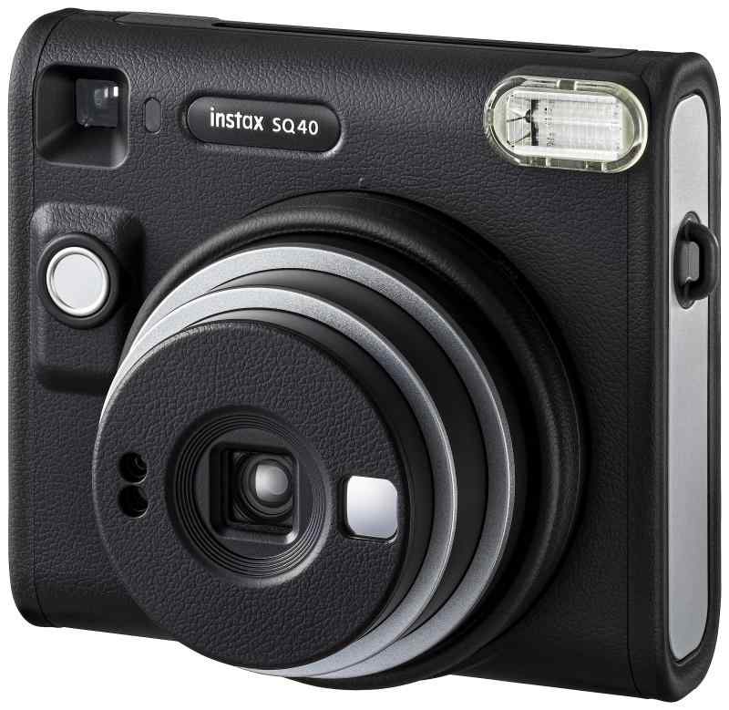 【中古】富士フイルム(FUJIFILM) インスタント写真機 \u0026quot;チェキスクエア\u0026quot; instax SQUARE SQ40 黒いこと INS SQ 40