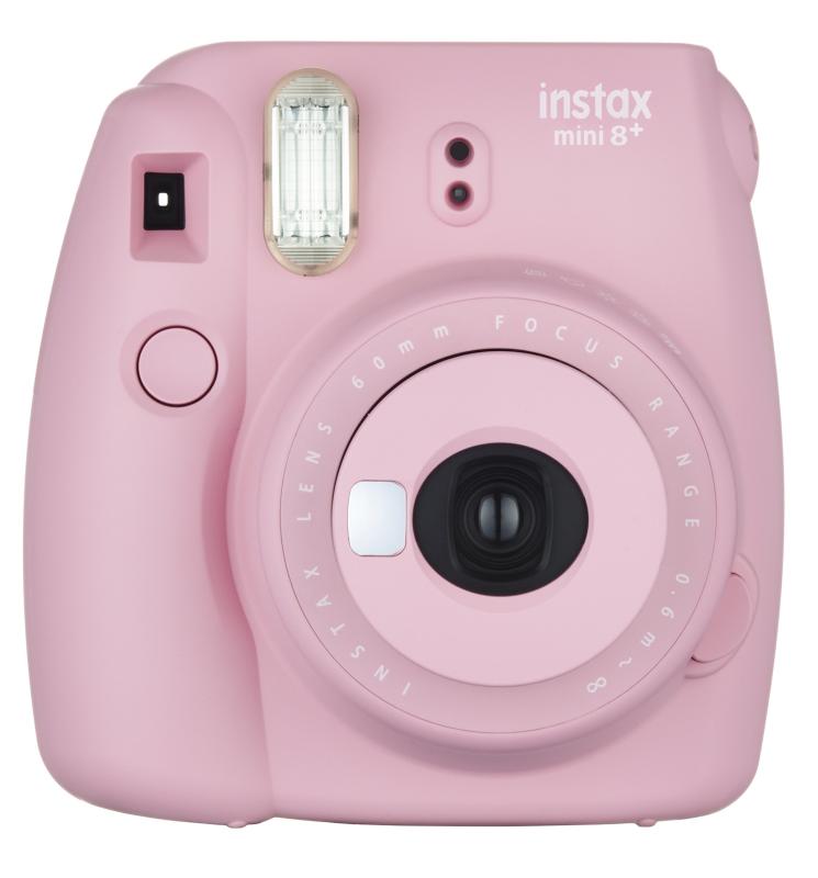 【中古】FUJIFILM インスタント写真機 チェキ instax mini8つけ加える 接写水晶体・純然たるハンドストラップ付き添い人 オランダ苺 INS MINI 8P STRAWBERRY
