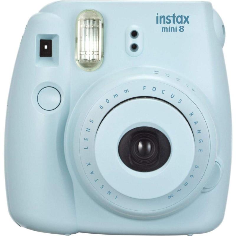 【中古】FUJIFILM インスタント写真機 チェキ instax mini 8青色 NS MINI 8 BLUE