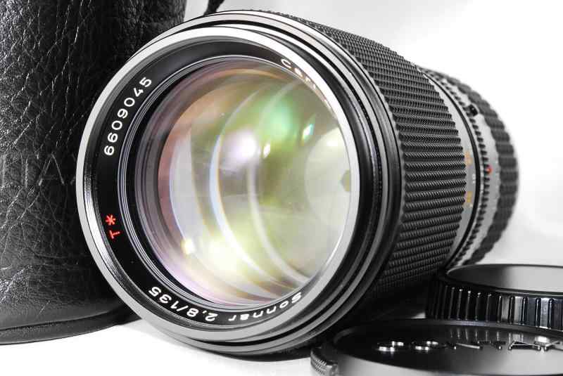 【中古】CONTAX コンタックス Sonnar 135粍 F2.8 T* AEJ 写真機 中古 一般受け おすすめ 高画質