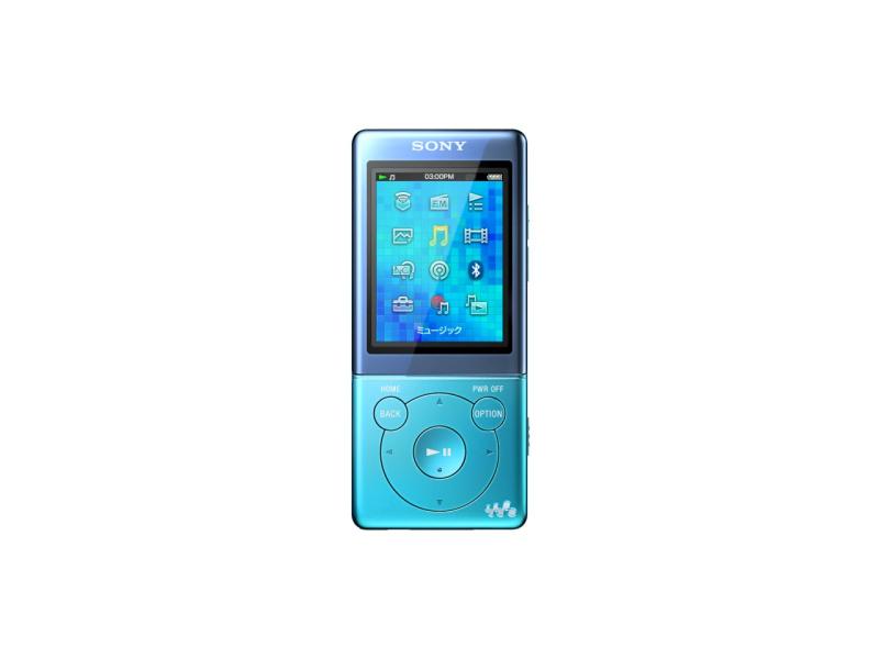 【中古】SONY ウォークマン Sつづき物 [記憶装置手合い] 8GB 青色 NW-S774/L