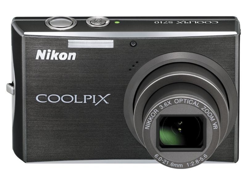 【中古】Nikon デジタル写真機 COOLPIX (クールピクス) S710 アーバンブラック COOLPIXS710B