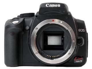 【中古】Canon EOS KISS デジタル N 黒いこと 上半身 Body KISSDNB-BODY