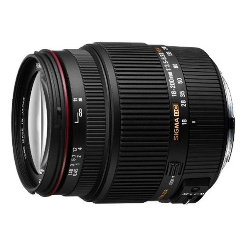 【中古】SIGMA 高倍率ズームレンズ 18-200mm F3.5-6.3IIDC HSM ソニー用 APS-C専用