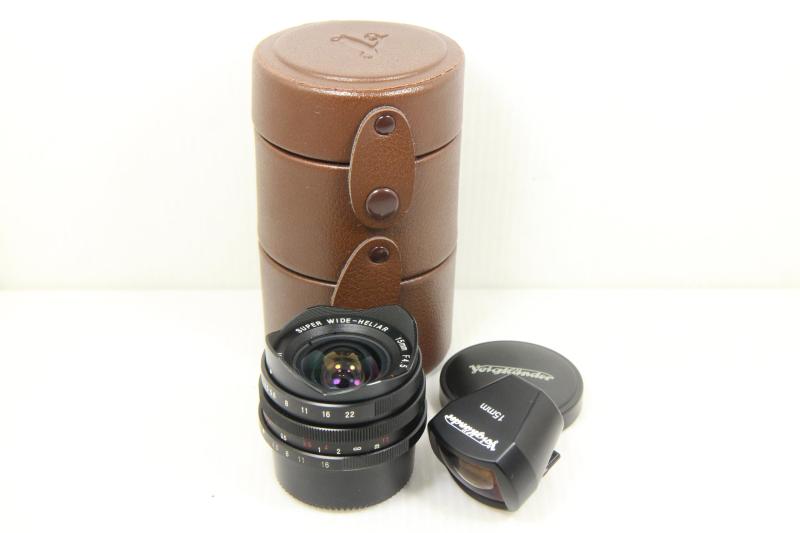 【中古】VoightLander 単興味の中心広角水晶体 Super Wide 黒いこと Heliar 15粍 F4.5 Aspherical 黒いこと 15粍 F4.5 BK 写真機 中古 一般受け おすすめ 高画質