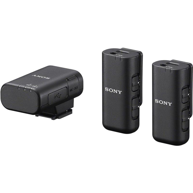 【中古】SONY(ソニー) カメラ用マイク ワイヤレスマイクロホン(マイクロホン×2+レシーバ+充電ケース) 屋内外のVlog・ライブストリーミング・映像付きインタビュー・音声録音・ポッドキャスト ウイン|カメラFanks-PROShop2nd店