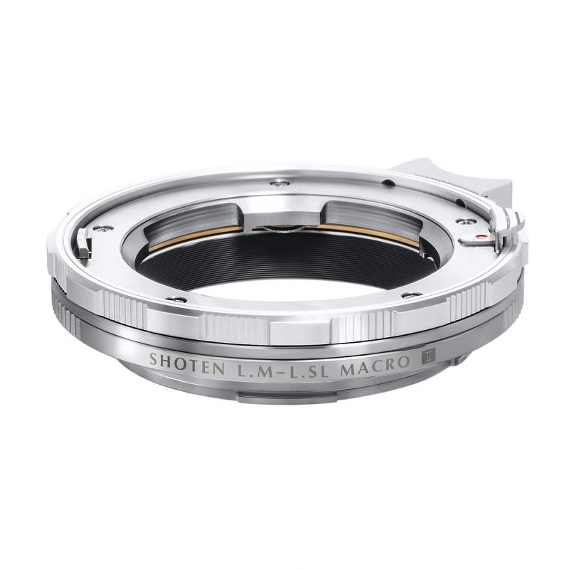 【中古】SHOTEN マウントアダプター LM-LSL M II (ライカM マウントレンズ &rarr; Lマウント変換) ヘリコイド付き シルバー｜カメラFanks-PROShop2nd店