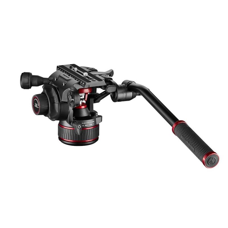 【中古】Manfrotto ナイトロテック608フルードビデオ雲台 三脚雲台 ブラック MVH608AH｜カメラFanks-PROShop2nd店