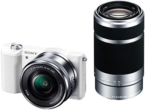 【中古】ソニー 鏡鑑受け答え一眼 α5100 ダブルズームキット 白いこと E PZ 16-50粍 F3.5-5.6 OSS + E 55-210粍 F4.5-6.3 OSS 白いこと ILCE-5100Y 写真器 中古 一般受け おすすめ 高画質 TV・オーディオ・カメラ-カメラ・ビデオカメラ・光学機器