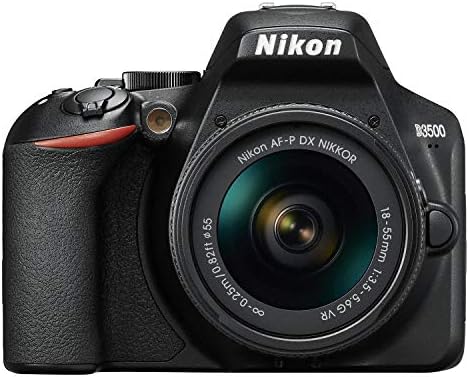 【中古】Nikon デジタル一眼二眼レフ写真機 D3500 AF-P 18-55 VR 水晶体一揃いの道具 D3500LK 写真機 中古 一般受け おすすめ 高画質