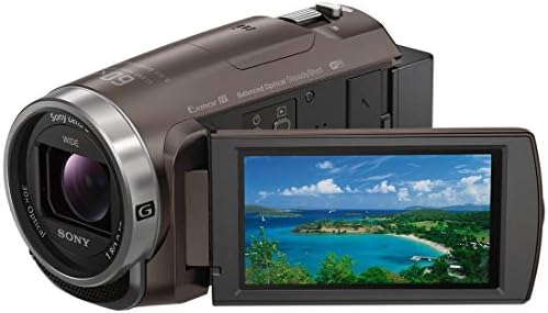 【中古】ソニー テレビカメラ Handycam 光学30倍 内蔵記憶装置64GB ブロンズ赤銅色HDR-CX680 TI 写真機 中古 一般受け おすすめ 高画質