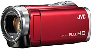 【中古】JVCKENWOOD JVC テレビカメラ Everio 赤いこと 60倍ダイナミックズーム 赤いこと GZ-E109-R 写真機 中古 一般受け おすすめ 高画質