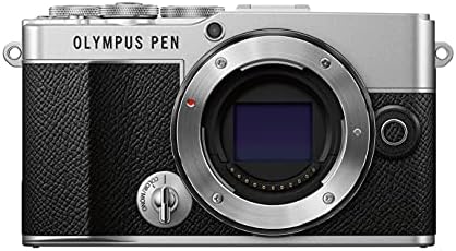 【中古】OLYMPUS PEN E-P7 上半身 しろがね色 しろがね色 写真機 中古 一般受け おすすめ 高画質