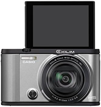 【中古】CASIO デジタル写真機 EXILIM EX-ZR1600SR しろがね色 自分自身撮りチルト液晶 オートトランスファー役立つこと Wi-Fi/Bluetooth積み上げる しろがね色 写真機 中古 一般受け おすすめ 高画質