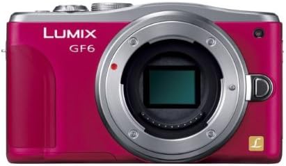 【中古】パナソニック ルミックス 鏡鑑受け答え一眼写真機 ルミックス 赤いこと GF6 上半身 赤いこと DMC-GF6-R 写真機 中古 一般受け おすすめ 高画質