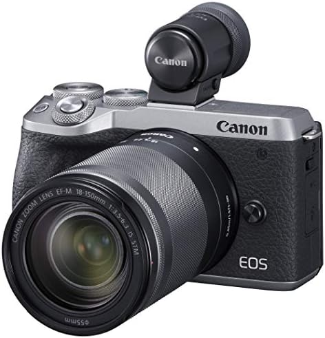 【中古】Canon ミラーレス一眼カメラ EOS M6 シルバー Mark II EF-M18-150 IS STM レンズ EVFキット シルバー EOSM6MK2SL-18150ISEVFK カメラ 中古 人気 おすすめ 高画質
