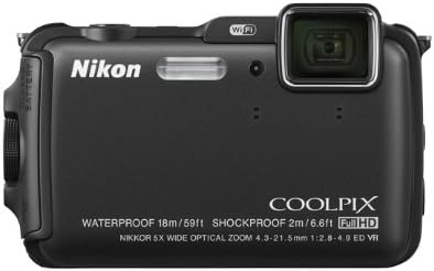 【中古】Nikon デジタル写真機 AW120 雨合羽 黒いこと 1600万絵素 クールブラック AW120BK 写真機 中古 一般受け おすすめ 高画質