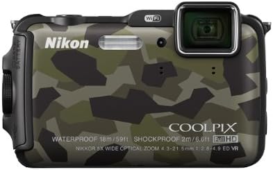 【中古】Nikon デジタル写真機 AW120 雨合羽 1600万絵素 化けの皮 AW120GR 写真機 中古 一般受け おすすめ 高画質