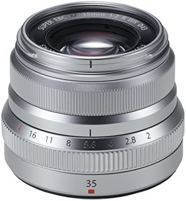 【中古】FUJIFILM X 交換レンズ フジノン シルバー 単焦点 標準 コンパクト 35mm F2 防塵防滴耐低温 絞りリング シルバー F XF35MMF2 R WR S カメラ 中古 人気 おすすめ 高画質