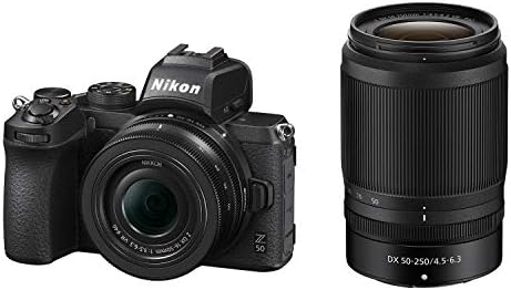 【中古】Nikon ミラーレス一眼カメラ Z50 ダブルズームキット ブラック NIKKOR Z DX 16-50mm+NIKKOR Z DX 50-250mm付属 Z50WZ ブラック カメラ 中古 人気 おすすめ 高画質｜カメラFanks-PROShop2nd店