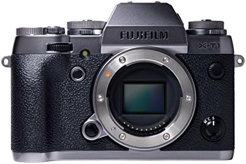 【中古】FUJIFILM 鏡鑑受け答え一眼 X-T1 上半身 しろがね色 グラファイトシルバーエディション FX-X-T1 GS 写真機 中古 一般受け おすすめ 高画質