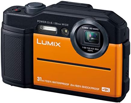 【中古】パナソニック コンパクトデジタルカメラ ルミックス FT7 防水 4K動画対応 オレンジ DC-FT7-D カメラ 中古 人気 おすすめ 高画質 44,280円