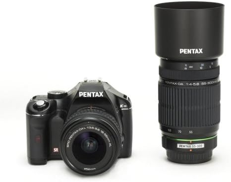 【中古】PENTAX デジタル一眼二眼レフ写真機 K-m 300W望遠レンズ一揃いの道具 K-m300W 写真機 中古 一般受け おすすめ 高画質