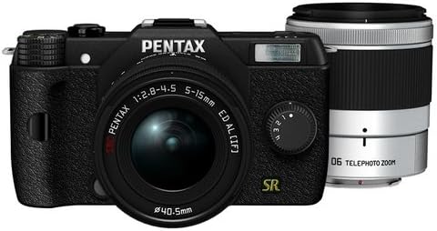 【中古】PENTAX ミラーレス一眼 Q7 ダブルズームキット ブラック [標準ズーム 02 STANDARD ZOOM ・望遠ズーム 06 TELEPHOTO ZOOM] ブラック Q7 BLACK WZOOM KIT 10740 カメラ 中古 人気 おすすめ 高画質｜カメラFanks-PROShop2nd店