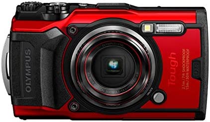 【中古】OLYMPUS デジタルカメラ Tough TG-6 レッド レッド 1200万画素CMOS F2.0 15m 防水 100kgf耐荷重 GPS 内蔵Wi-Fi TG-6RED カメラ 中古 人気 おすすめ 高画質｜カメラFanks-PROShop2nd店