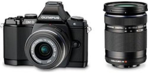 【中古】OLYMPUS ミラーレス一眼 OM-D E-M5 ブラック ダブルズームキット ブラック 1605万画素 防塵 防滴 OM-D E-M5 DZKIT BLK カメラ 中古 人気 おすすめ 高画質