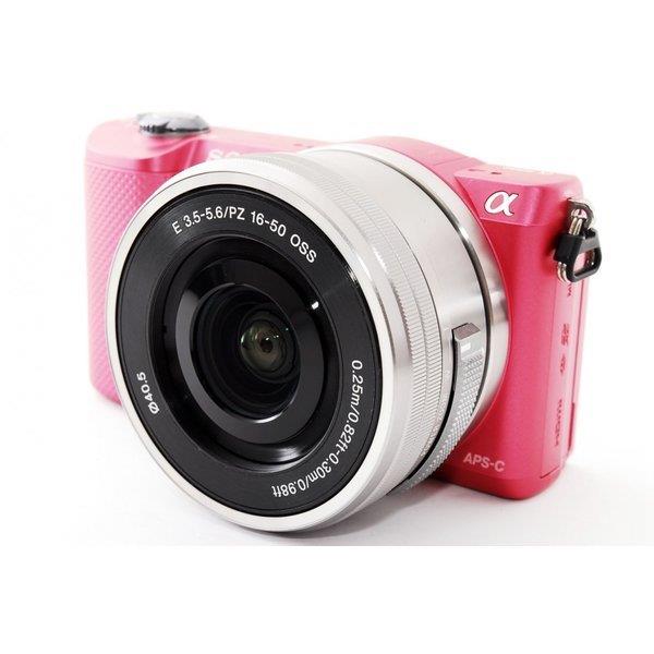 楽天市場】【中古】ソニー SONY α5000 レンズキット ピンク 美品 自