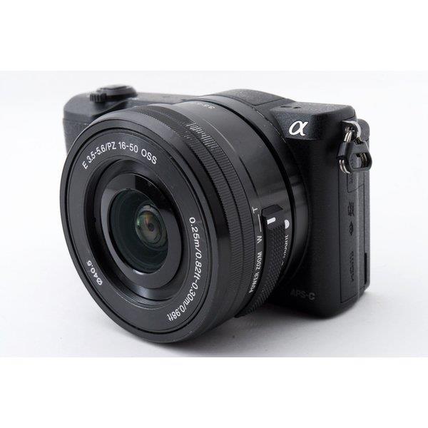 【中古】ソニー SONY α5100 ILCE-5100 ブラック レンズキット ブラック 美品 Wi-Fiで カメラ 中古 人気 おすすめ 高画質