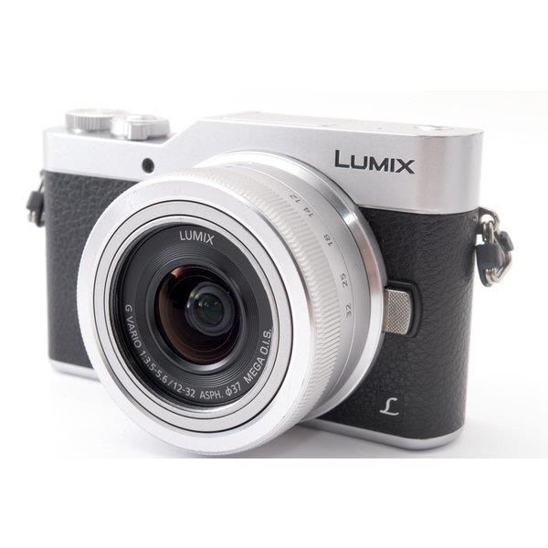 【中古】パナソニック Panasonic DC-GF9 レンズセット シルバー シルバー 美品 4K動画記録・スマホへ転送・自分撮り・小型 micro ストラップ付き カメラ 中古 人気 おすすめ 高画質