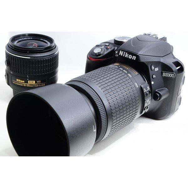 ニコン Nikon D5300 300mm ダブルレンズセット カメラ レンズ
