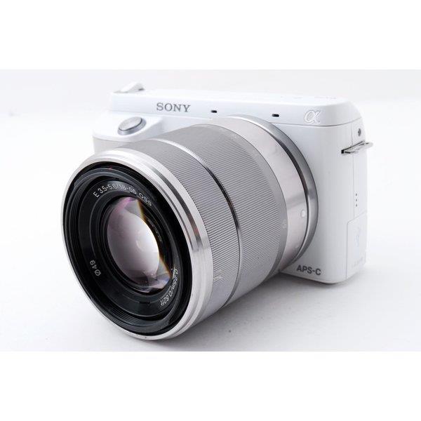 【中古】ソニー SONY NEX-F3 ホワイト ホワイト レンズキット 美品 カメラ 中古 人気 おすすめ 高画質|カメラFanks-PROShop2nd店
