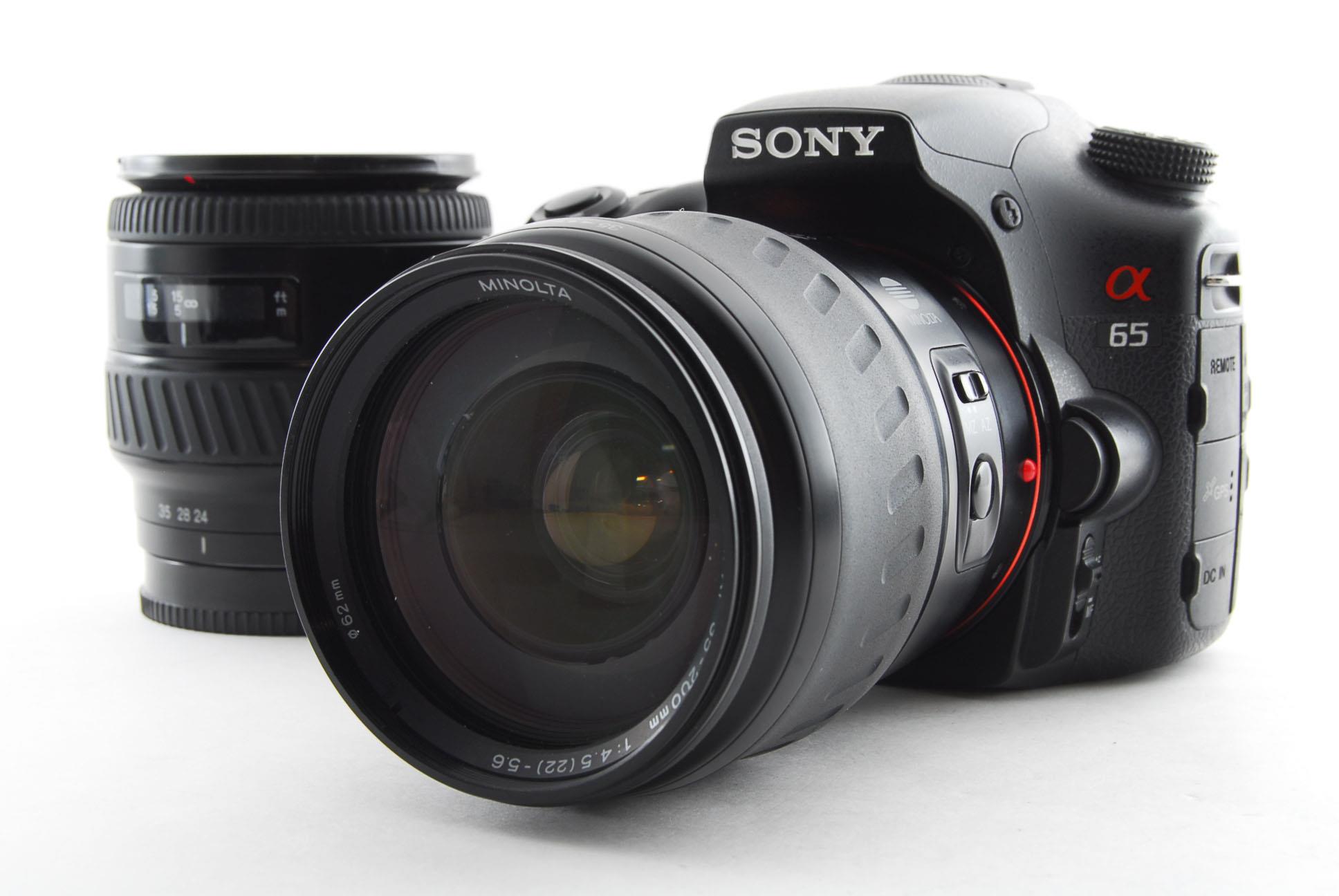 楽天市場】【中古】ソニー SONY α65 SLT-A65V 標準&超望遠ダブルズーム