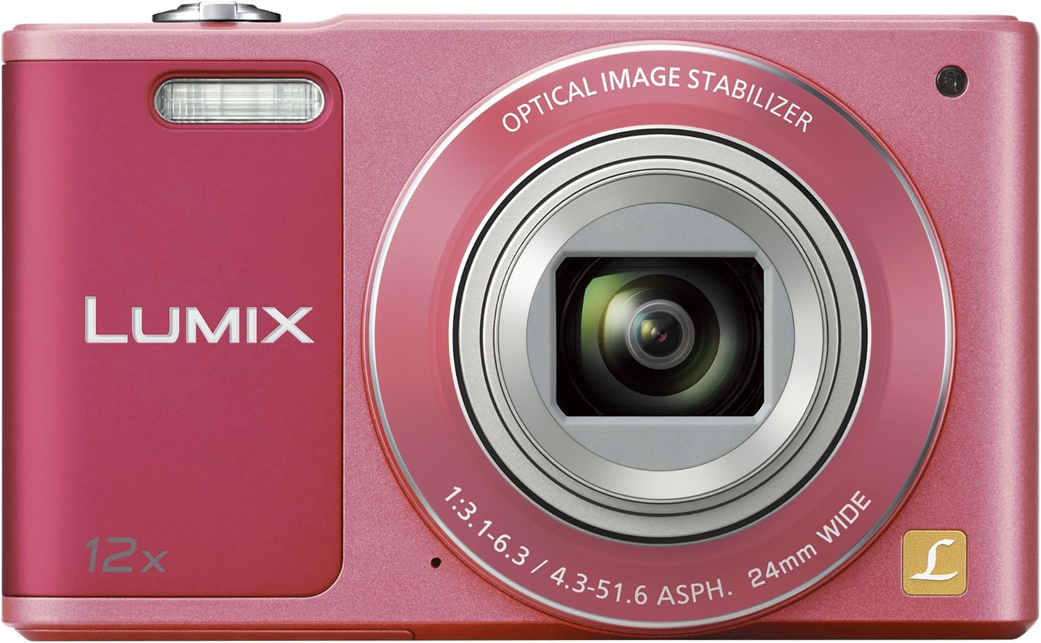 【中古】パナソニック デジタル写真機 ルミックス SZ10 光学12倍 サクラ色 DMC-SZ10-P 写真機 中古 一般受け おすすめ 高画質