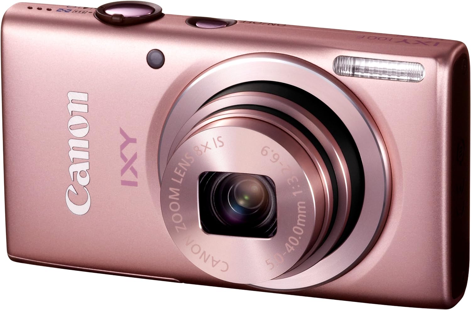 【中古】Canon デジタル写真機 IXY 100F(サクラ色) 広角28粍 光学8倍望遠レンズ IXY100F(PK) 写真機 中古 一般受け おすすめ 高画質