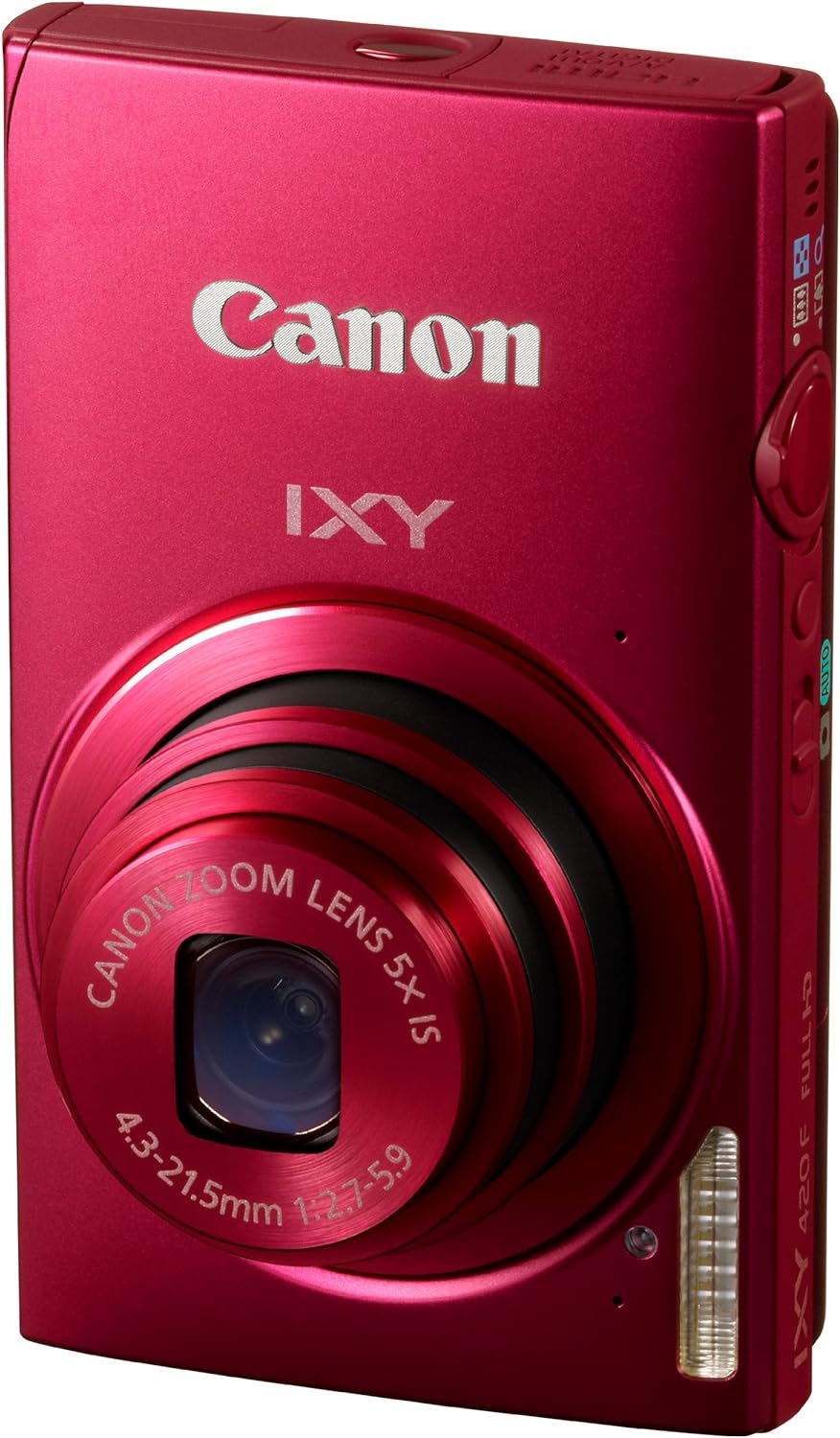 【中古】Canon デジタルカメラ IXY 420F レッド レッド 光学5倍ズーム 広角24mm Wi-Fi対応 IXY420F(RE) カメラ 中古 人気 おすすめ 高画質