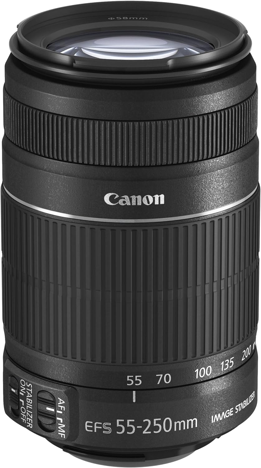 【中古】Canon キヤノン 望遠ズームレンズ EF-S55-250mm F4-5.6 IS II APS-C対応 カメラ 中古 人気 おすすめ 高画質｜カメラFanks-PROShop2nd店